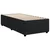 vidaXL Postelja boxspring z vzmetnico Črna 90 x 200 cm Žamet