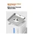 Xiaotiancheng Fontana za pse i mačke, 5200 mAh, Bela