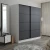 Hanah Home Garderober Kale-3159, 180x190x52 cm, Antracit