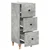 Ormar s ladicama Betonska siva 33 x 34,5 x 90 cm