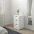 NORDLI Predalnik s 3 predali, bela, 40x76 cm