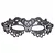 Cottelli Delicate Embroidered Blindfold 2461323 Black