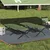 Sklopivi kamperski krevet 2 pcs Zelena 210 x 80 x 46 cm