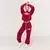 GymBeam Women‘s Varsity Sweatshirt Red