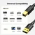 Ugreen USB 2.0 AM na BM kabl za 3m US135