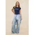 Trendyol Milla Ženska majica TWOSS26TS00021, Tamnoplava