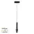 LED magnetna visilica CCT ULTRA SLIM FMS4005-7 BK