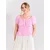 Sinsay - Nabrana bluza - roze