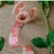 Elodie river rose drvena klipsa za cucle