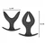 Hidden Desire Extreme Anchor Plug Large Black
