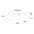Opviq Luster Kemer-N-267, 68 cm, 3xE27 s, Crni