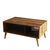 Hanah Home Klub sto Exxen 90x54x41,6cm Orah