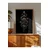 WallXpert uramljena slika 115259, crna zmija sa zlatnim cvetnim ornamentima na crnoj pozadini, 50 x 70 cm, ram u boji prirodnog drveta