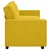 Vidaxl Trosed rumen 220x78x84 cm žamet