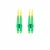 Optični patchcord Lanberg SM LC/APC-LC/APC DUPLEX 3.0mm LSZH G657A1 2m rumen
