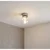 Plafonsko svetlo ELIAS 1xE14/5W/230V O 13 cm matni hrom/prozirno staklo