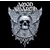 Hoodi moška Amon Amarth - GREY SKULL - PLASTIC HEAD - PH11896HSW