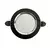 LED ugradno svetlo LED/7,5W/230V 4000K crno/srebrno