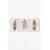 Wallity slika 3Dartsoho89, 3 dijela, 33 x 48 cm