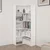 Hanah Home polica za knjige Adel 4 Shelf Corner, 60×60 cm, bela