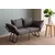 Atelier del Sofa Dvosed na razvlačenje Viper 2, Sivi