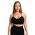 GymBeam Sculpt Seamless Sports Bra Black