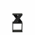 HANAH HOME Pomoćni stočić Albeni Black Wooden