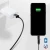 AVIZAR Adapter za polnjenje in sinhronizacijo, USB tipa C na mikro USB ženski - ČRN, (21123572)