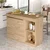Hanah Home Kuhinjski sto OR2-S, 120x60x88.2 cm, Hrast