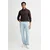 Majica z dolgimi rokavi s primesjo volne Calvin Klein