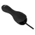 Rebel Glans Masturbator with 3 attachable Dilators Black