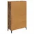 Highboard Staro drvo 70 x 31 x 115 cm Obrađeno drvo i čelik