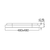 Braytron LED plafonjera BRY-BELLA-SLS-SR-KVADRATNA-CRNA-36W-3U1-IP20