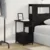 Noćni ormar Crni hrast 60 x 30 x 61 cm Konstruirano drvo