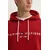 Pulover Tommy Hilfiger moška, bordo barva, s kapuco