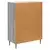 Kreveta Siva sonoma 66 x 34,5 x 89,5 cm Konstruirano drvo