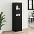 Highboard Crni hrast 35 x 37 x 142 cm Konstruirano drvo