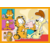 Trefl Slagalica Garfield, 4 komada, 207 delova