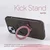 Maska za mobilni telefon iPhone 15 Plus RING, Magsafe, Zelena