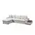 Atelier del Sofa Ugaona garnitura Loop 18 89x29x40cm Bela