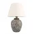 Opviq Stona lampa YL687, 30x20x42 cm, IP20, Belo-siva