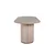 Venture Design Jedilna miza ovalna 75x200x90 cm bela