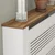 Hanah Home Maska za radijator Termora, 112x82x30 cm, Bela
