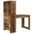 Stol s policom Staro drvo 122 x 67 x 145 cm Konstruirano drvo
