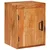 vidaXL Nočna omarica 2 pcs Rjava 35 x 33 x 48 cm Trden les akacije