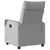 Naslonjač od tkanine svjetlosivi