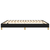 vidaXL Box spring posteljni okvir črn 180x200 cm blago