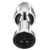 ToyJoy Buttocks The Glider Vibrating Metal Buttplug Medium Silver