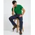 Polo Ralph Lauren POLO COUPE DROITE EN COTON BASIC MESH COL RAYE Zelena