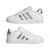 Adidas Patike za devojčice Grand Court 2.0 K, GW6506, Belo-srebrne